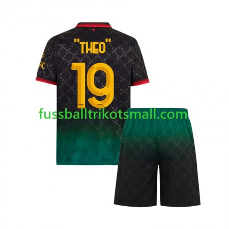 Fußballtrikots AC Mailand THEO 19 Kinder 2024-2025 Kurzarm Fourth trikot kaufen